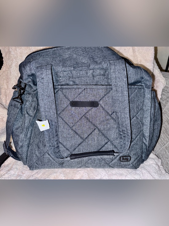 lug Other - Lug Saunter Quilted Gray Kids Tote Baby Bag